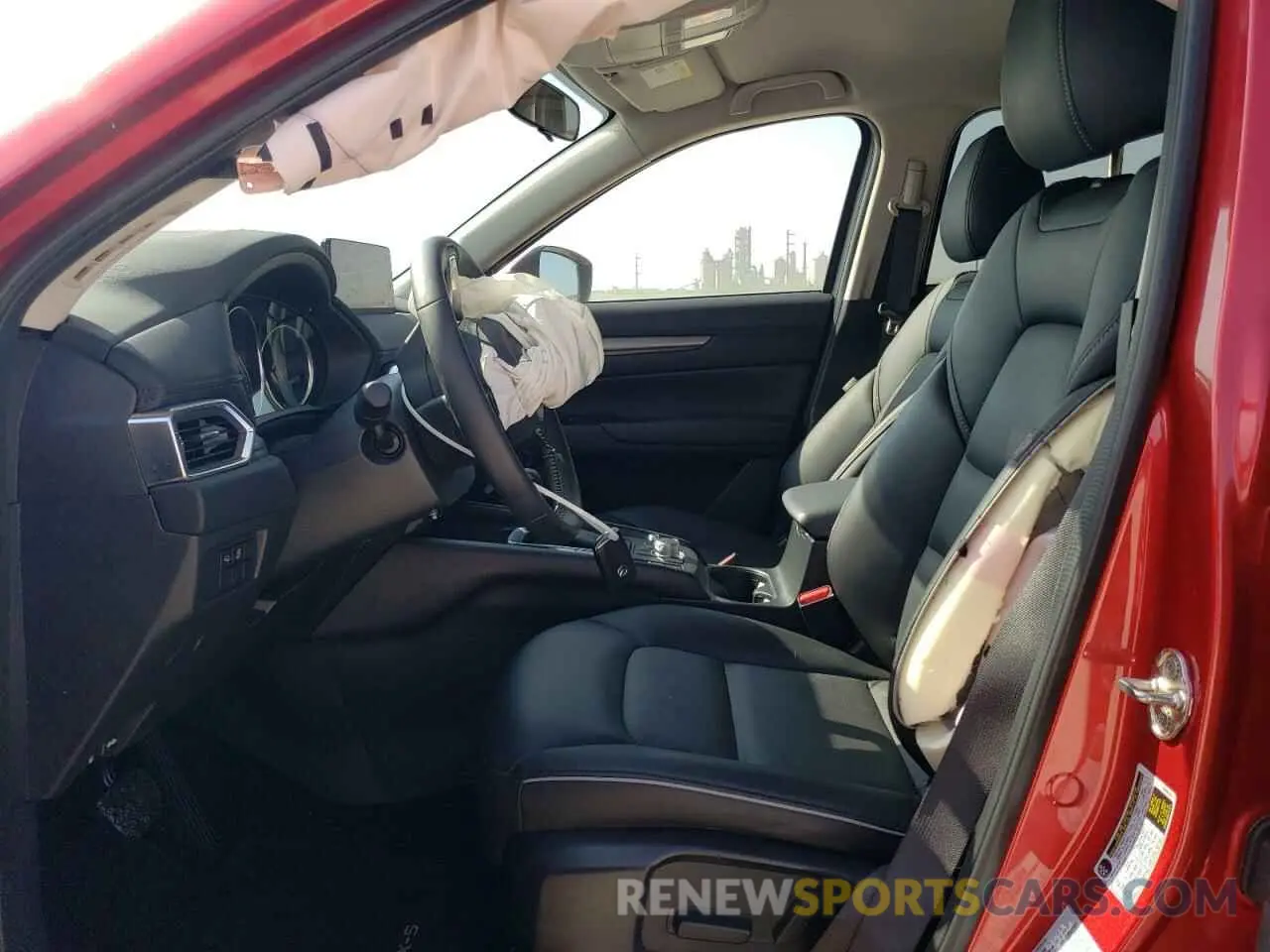 7 fotografías del automóvil dañado JM3KFBBLXR0485648 MAZDA CX-5 SELEC 2024