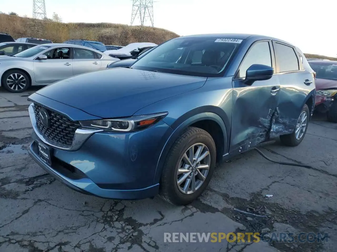 1 fotografías del automóvil dañado JM3KFBBM0R0394011 MAZDA CX-5 SELEC 2024