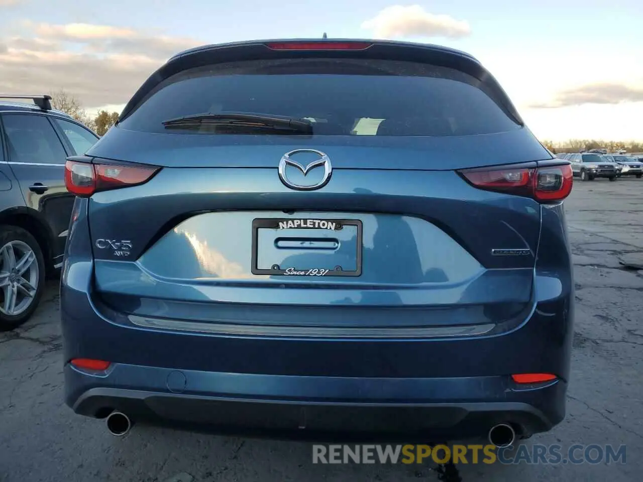6 fotografías del automóvil dañado JM3KFBBM0R0394011 MAZDA CX-5 SELEC 2024