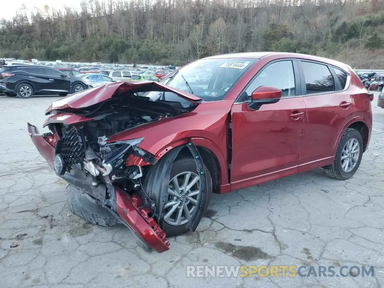 1 fotografías del automóvil dañado JM3KFBBM2R0369983 MAZDA CX-5 SELEC 2024