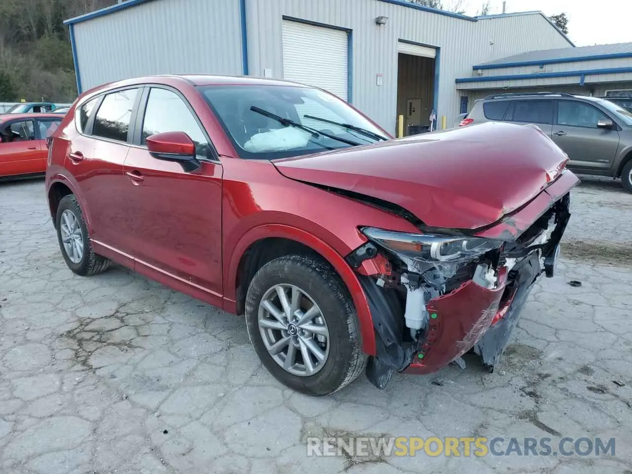 4 fotografías del automóvil dañado JM3KFBBM2R0369983 MAZDA CX-5 SELEC 2024