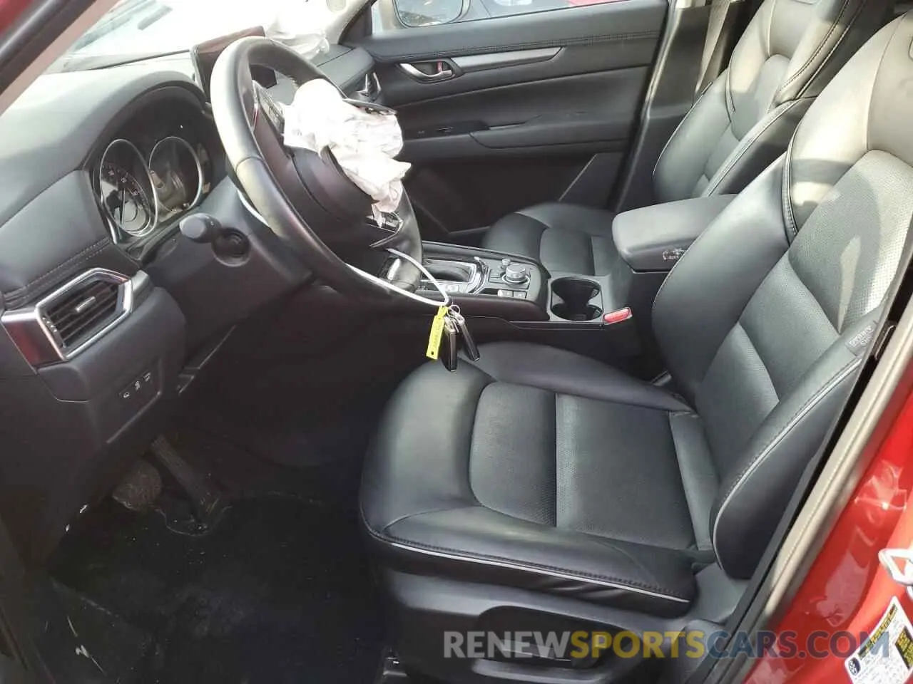 7 fotografías del automóvil dañado JM3KFBBM2R0369983 MAZDA CX-5 SELEC 2024