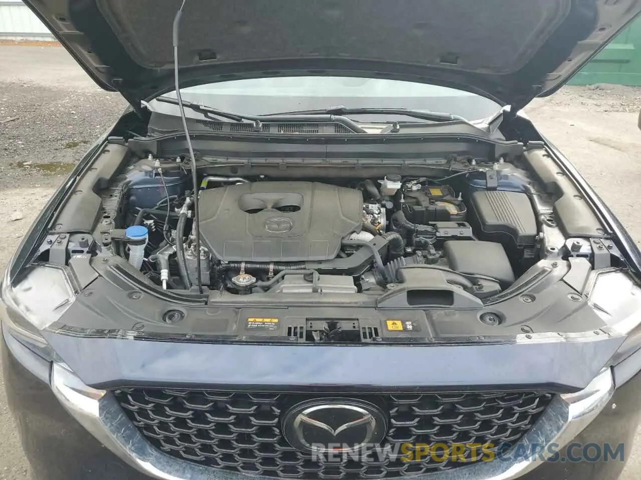 12 fotografías del automóvil dañado JM3KFBBM3R0363321 MAZDA CX-5 SELEC 2024