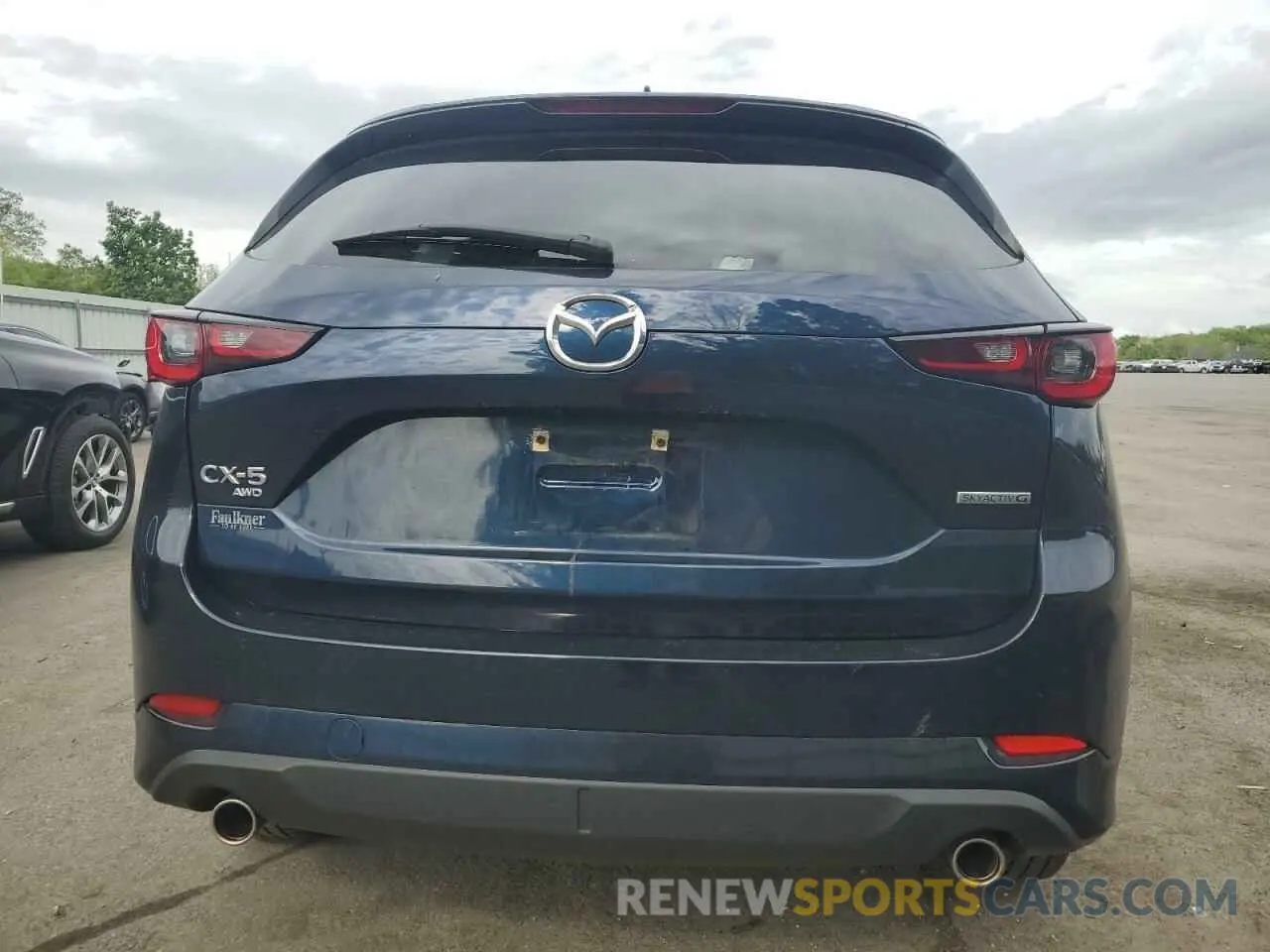 6 fotografías del automóvil dañado JM3KFBBM3R0363321 MAZDA CX-5 SELEC 2024