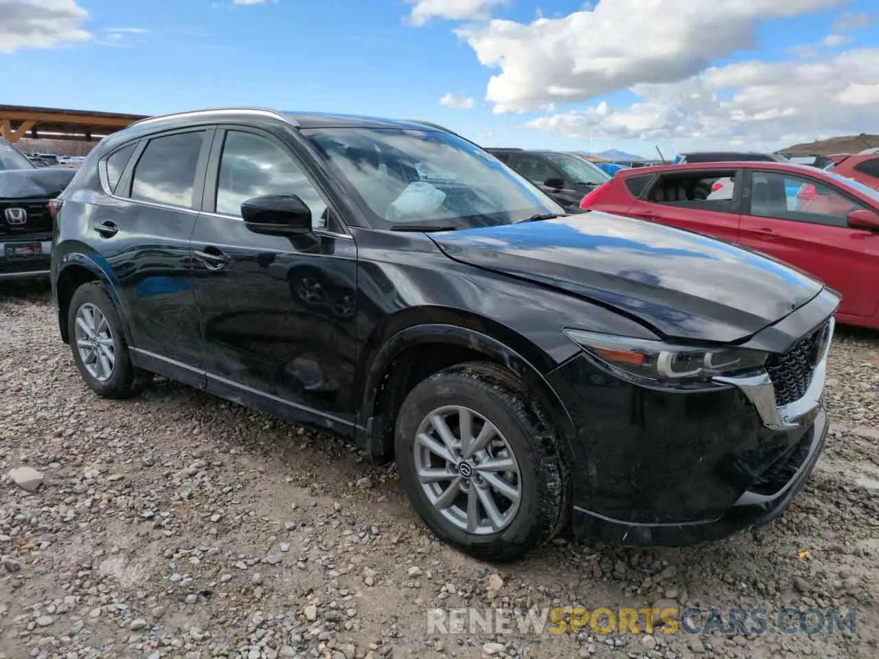4 fotografías del automóvil dañado JM3KFBBM5R0377432 MAZDA CX-5 SELEC 2024