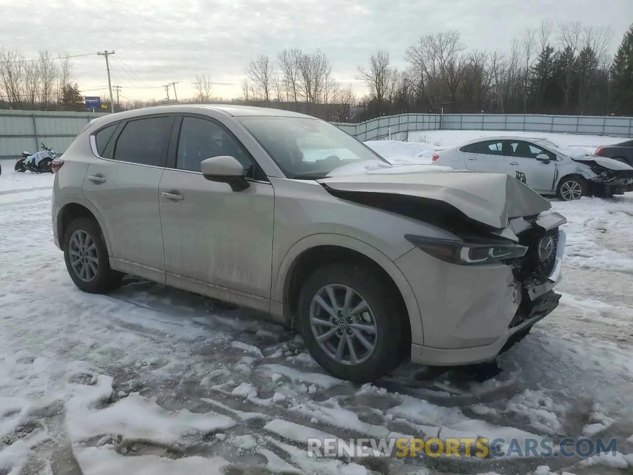 4 fotografías del automóvil dañado JM3KFBBM5R0409733 MAZDA CX-5 SELEC 2024