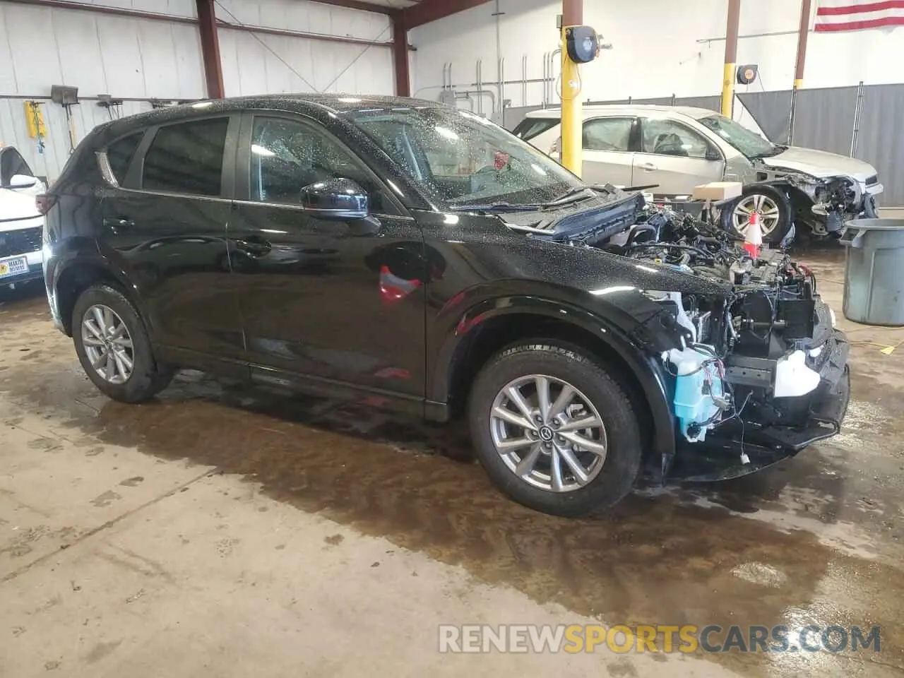 4 fotografías del automóvil dañado JM3KFBBL1S0636138 MAZDA CX-5 SELEC 2025