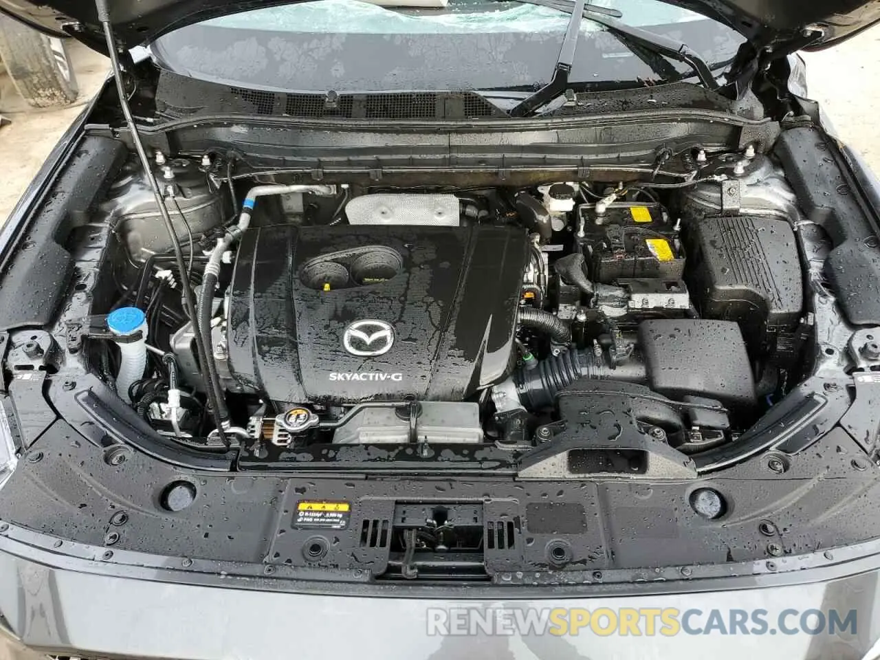 12 fotografías del automóvil dañado JM3KFBBL4S0546188 MAZDA CX-5 SELEC 2025