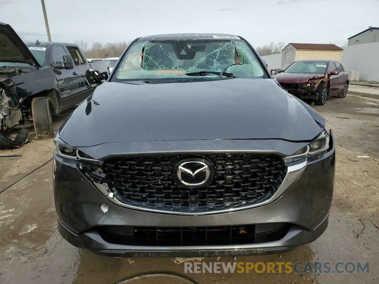 5 fotografías del automóvil dañado JM3KFBBL4S0546188 MAZDA CX-5 SELEC 2025