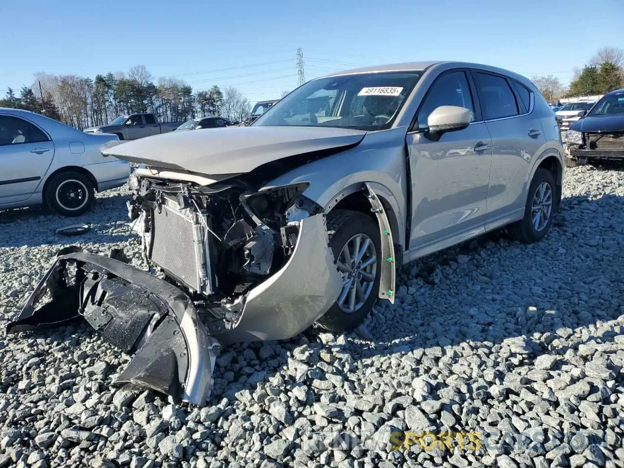 1 fotografías del automóvil dañado JM3KFBBL4S0567641 MAZDA CX-5 SELEC 2025