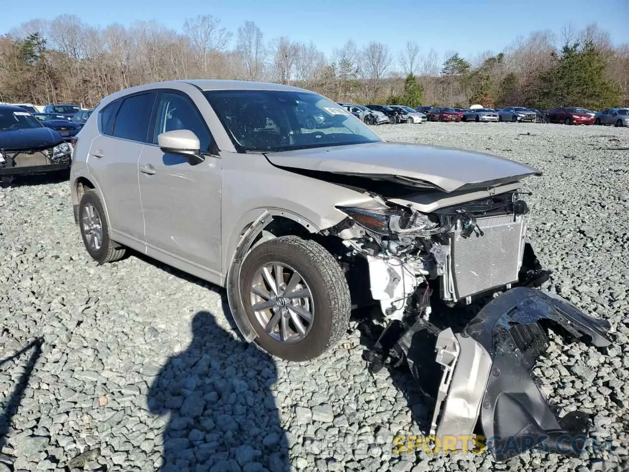 4 fotografías del automóvil dañado JM3KFBBL4S0567641 MAZDA CX-5 SELEC 2025
