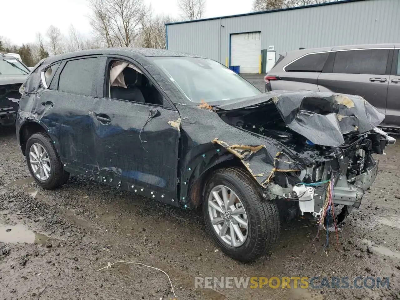 4 fotografías del automóvil dañado JM3KFBBL4S0585346 MAZDA CX-5 SELEC 2025
