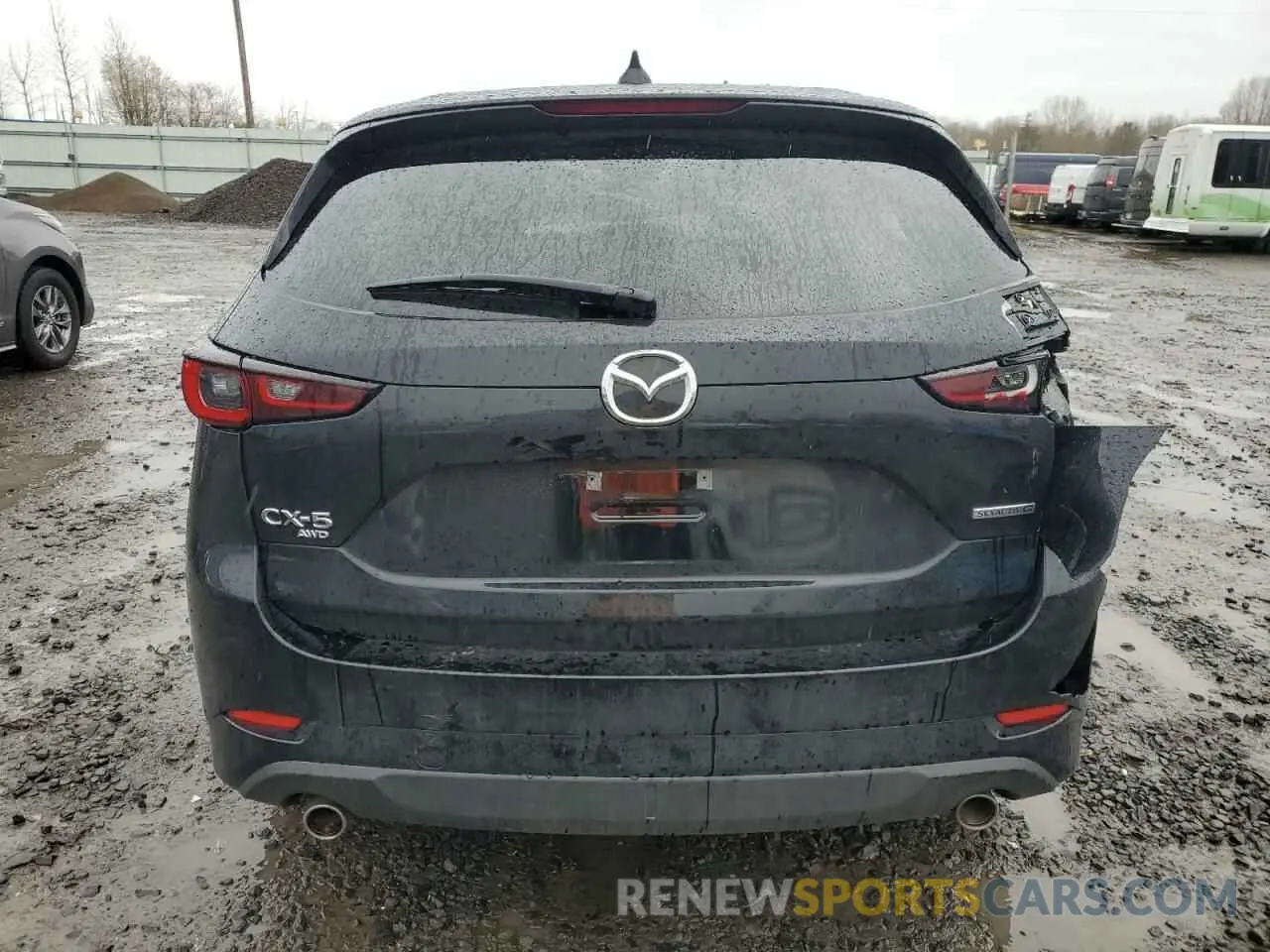 6 fotografías del automóvil dañado JM3KFBBL4S0585346 MAZDA CX-5 SELEC 2025