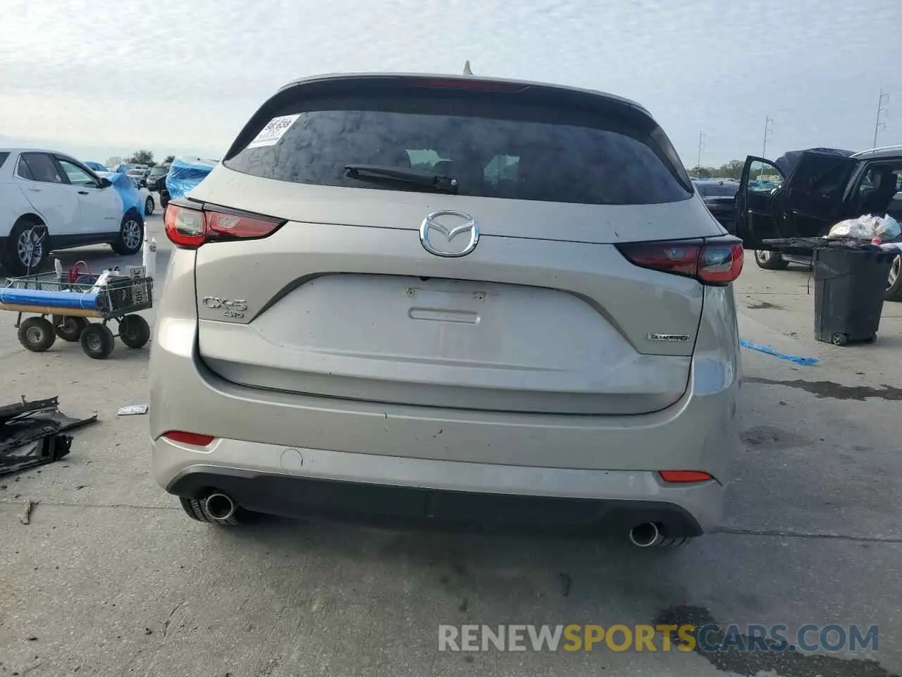 6 fotografías del automóvil dañado JM3KFBBL5S0550427 MAZDA CX-5 SELEC 2025