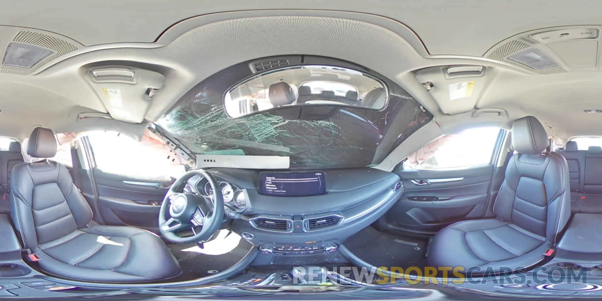14 fotografías del automóvil dañado JM3KFBBL5S0572671 MAZDA CX-5 SELEC 2025