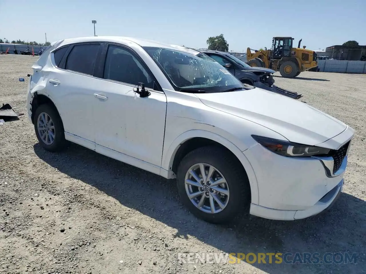 4 fotografías del automóvil dañado JM3KFBBL5S0572671 MAZDA CX-5 SELEC 2025