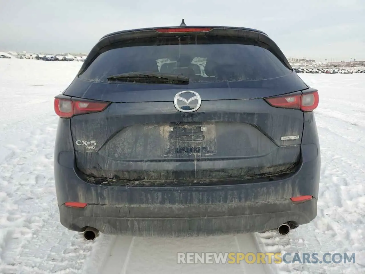 6 fotografías del automóvil dañado JM3KFBBL6S0573358 MAZDA CX-5 SELEC 2025