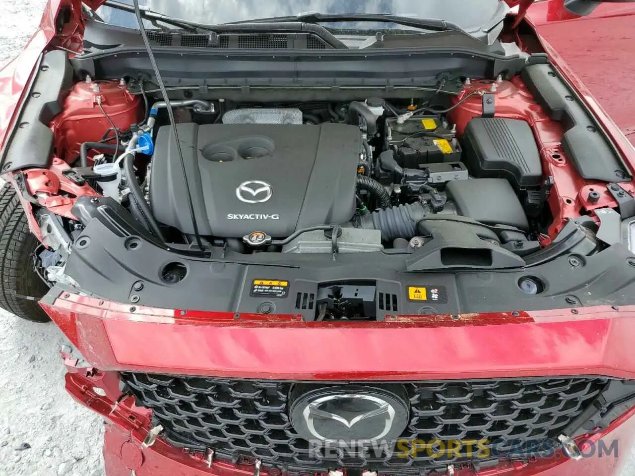 12 fotografías del automóvil dañado JM3KFBBL7S0567939 MAZDA CX-5 SELEC 2025