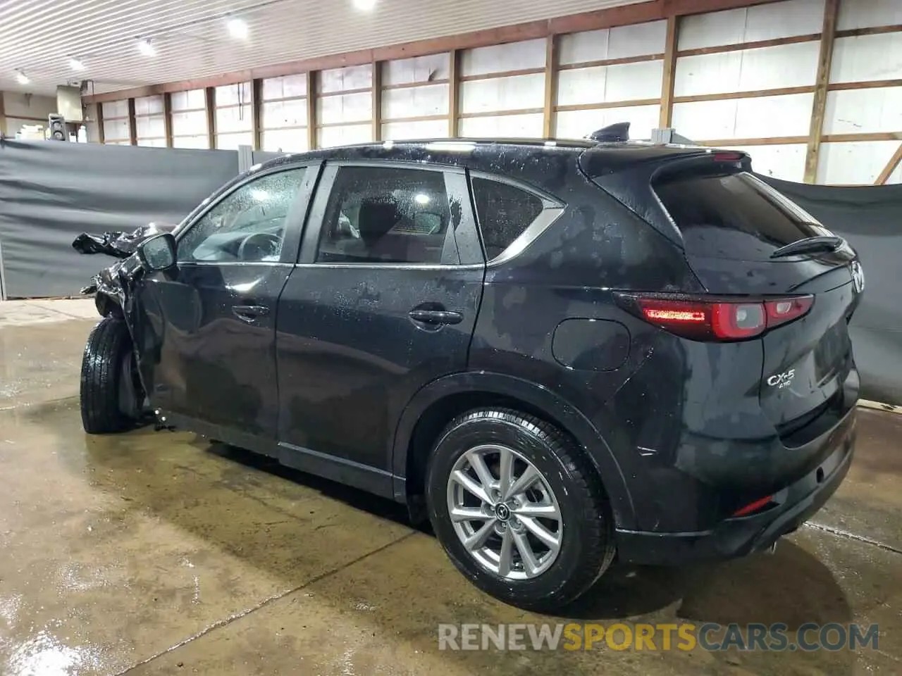 2 fotografías del automóvil dañado JM3KFBBL7S0622258 MAZDA CX-5 SELEC 2025