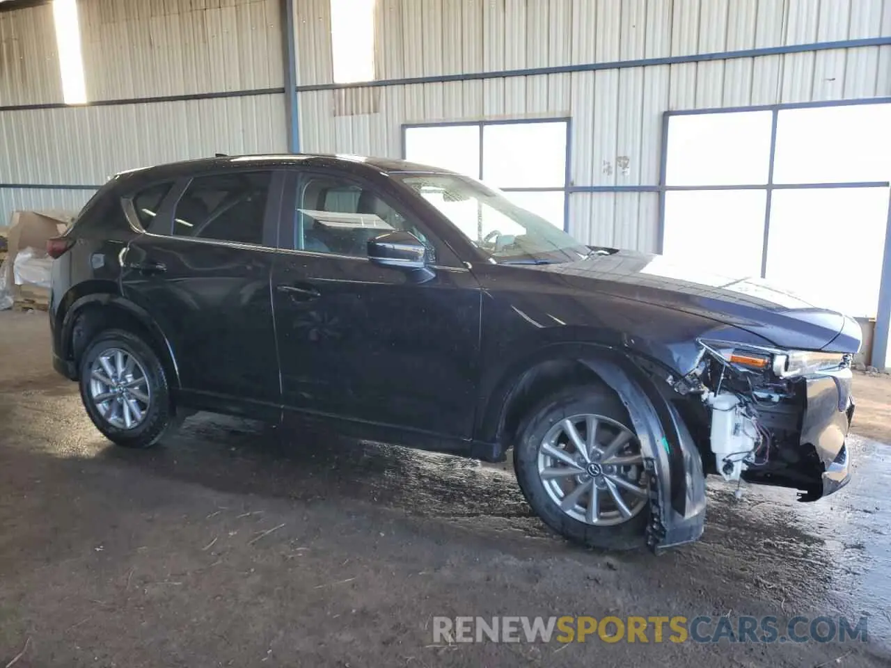 4 fotografías del automóvil dañado JM3KFBBL8S0560918 MAZDA CX-5 SELEC 2025