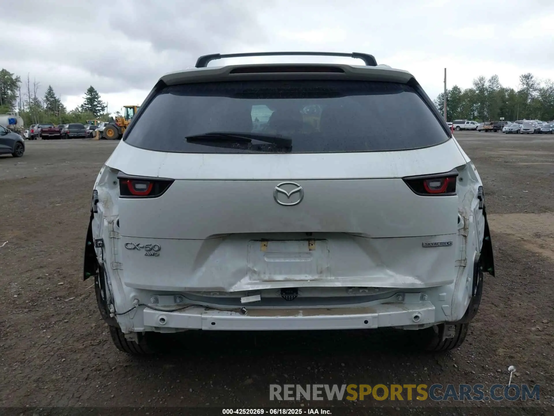 6 fotografías del automóvil dañado 7MMVABCM3PN137749 MAZDA CX-50 2023