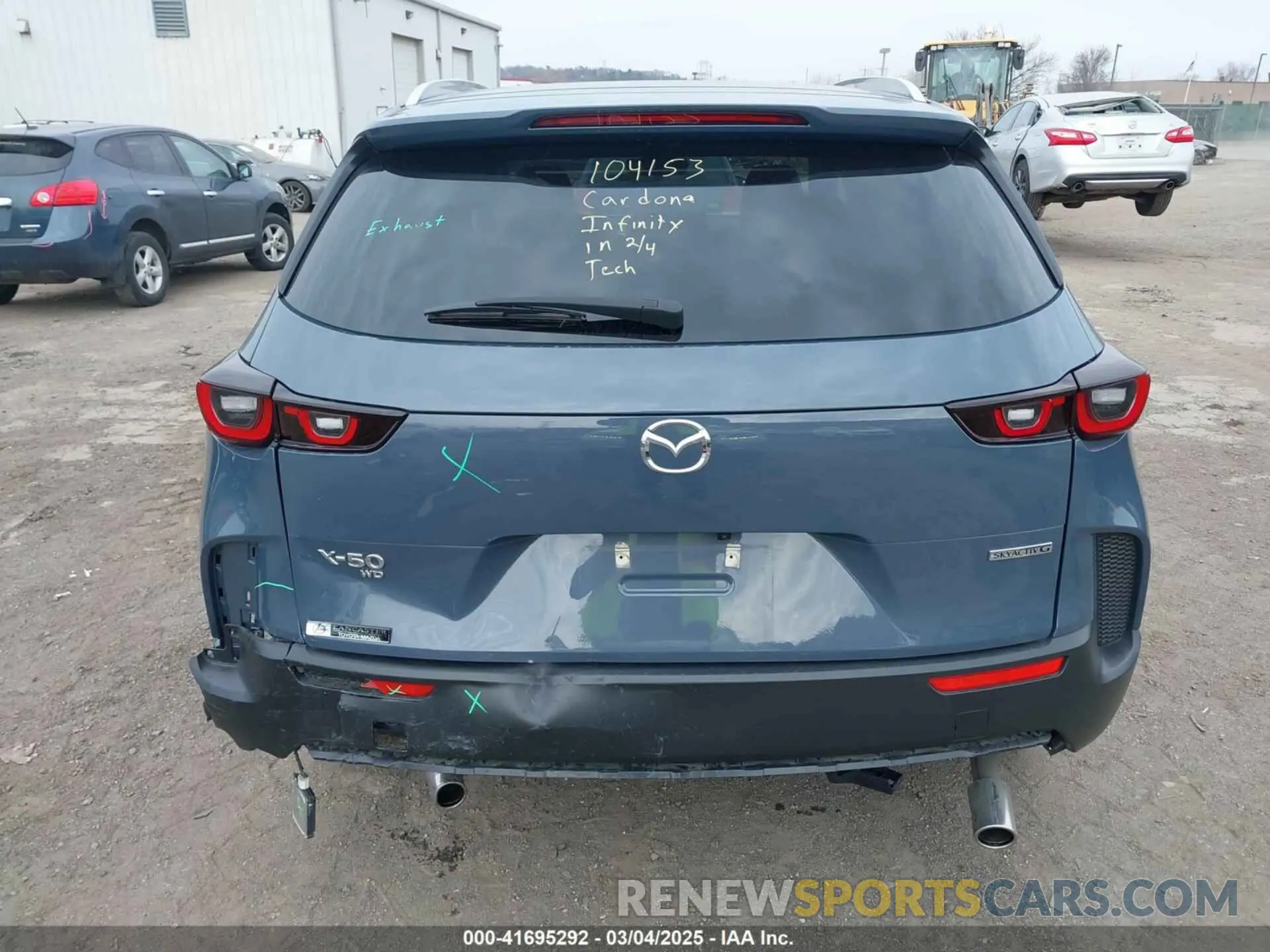 16 fotografías del automóvil dañado 7MMVABCM9PN113620 MAZDA CX-50 2023