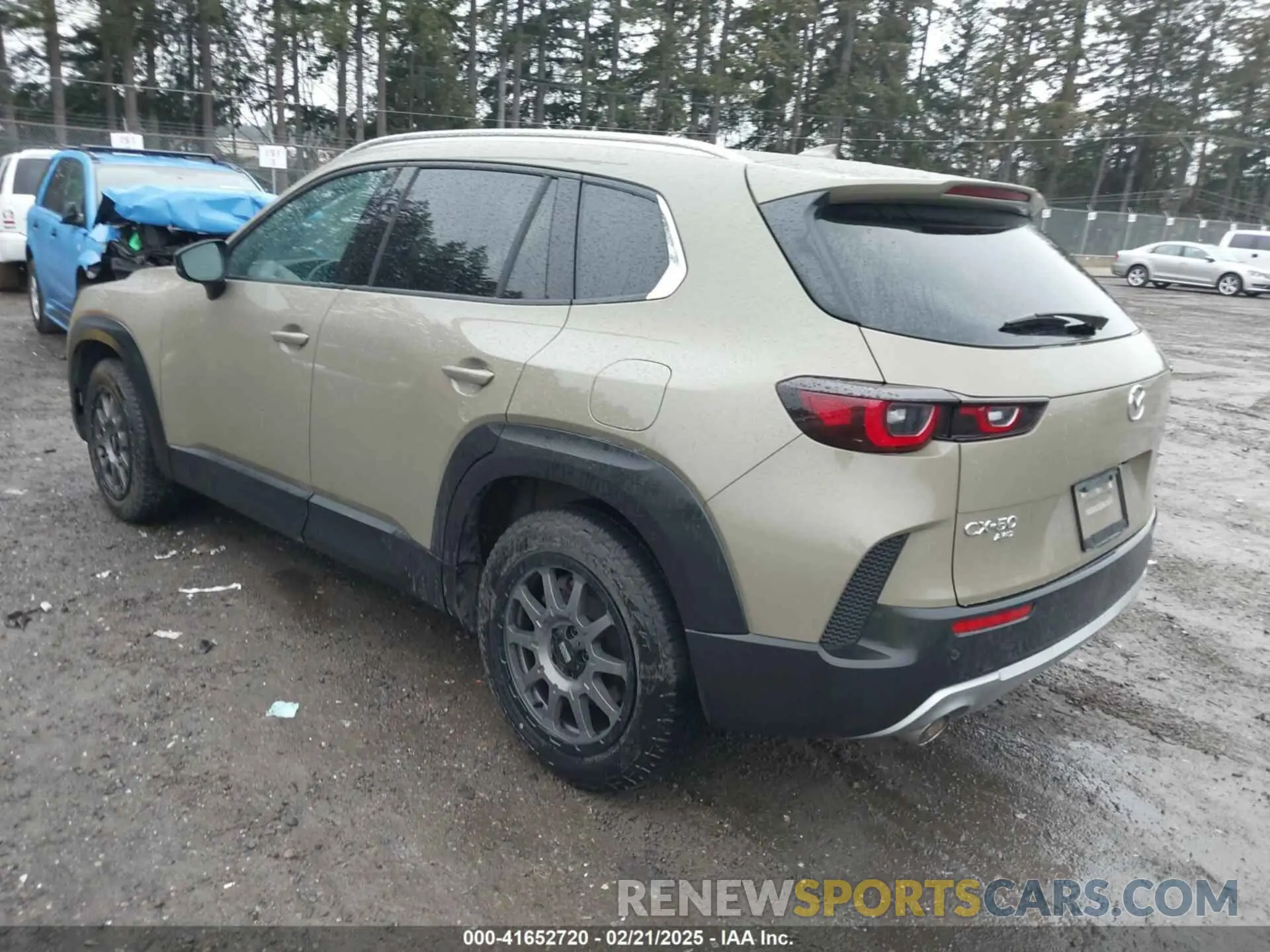 3 fotografías del automóvil dañado 7MMVABEY4PN101455 MAZDA CX-50 2023