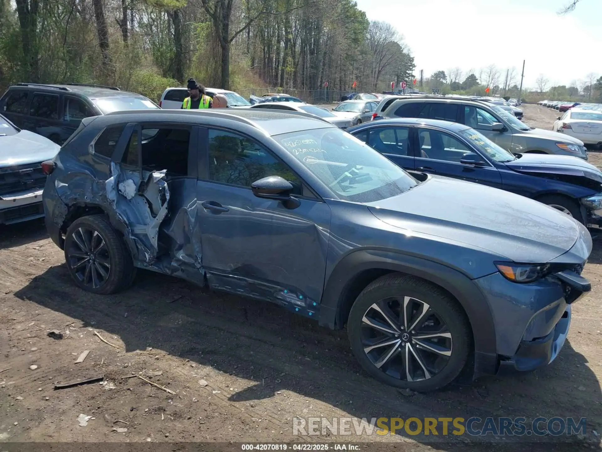 6 fotografías del automóvil dañado 7MMVABXY9PN143049 MAZDA CX-50 2023