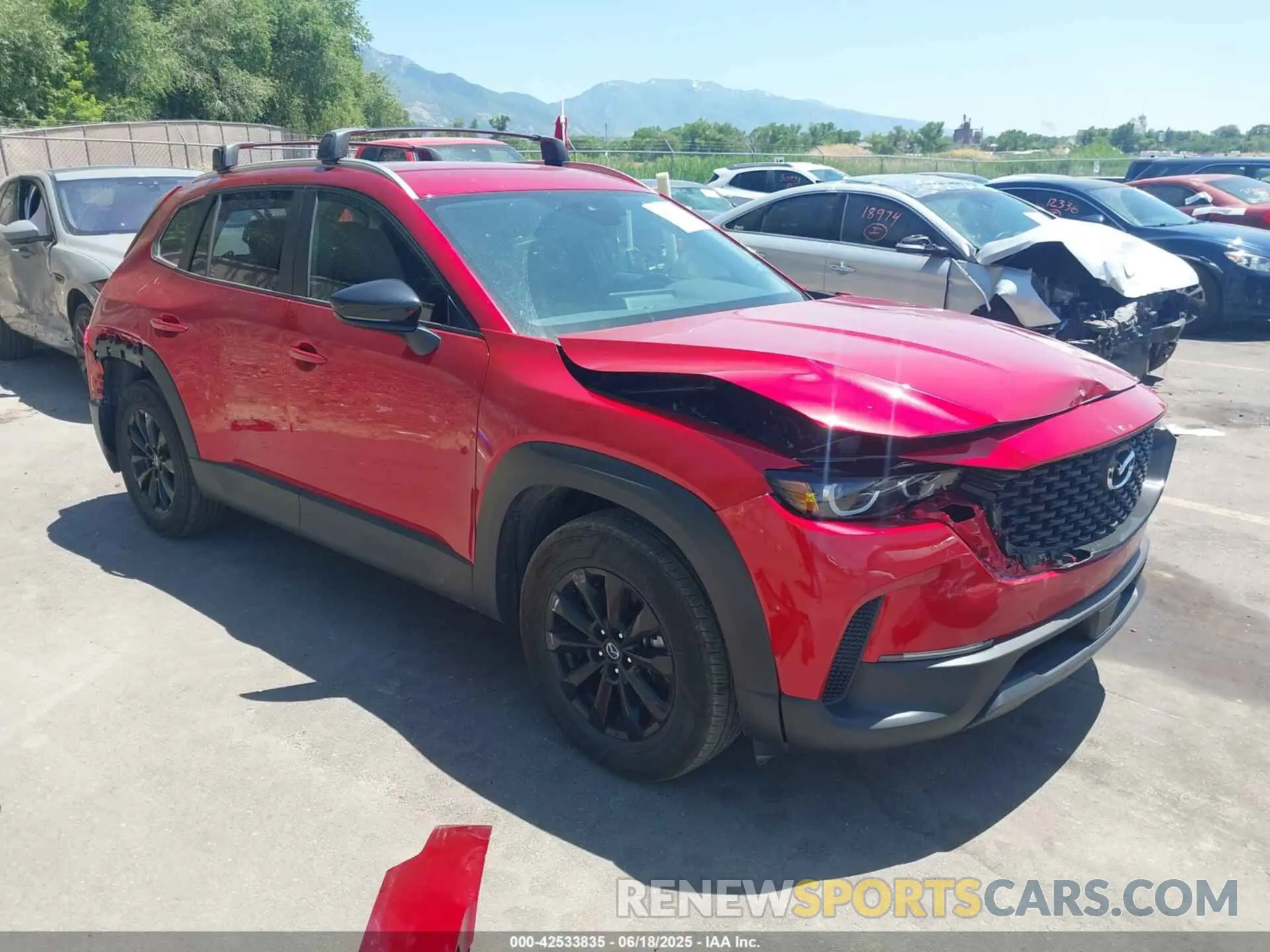 1 fotografías del automóvil dañado 7MMVABAM1RN241498 MAZDA CX-50 2024
