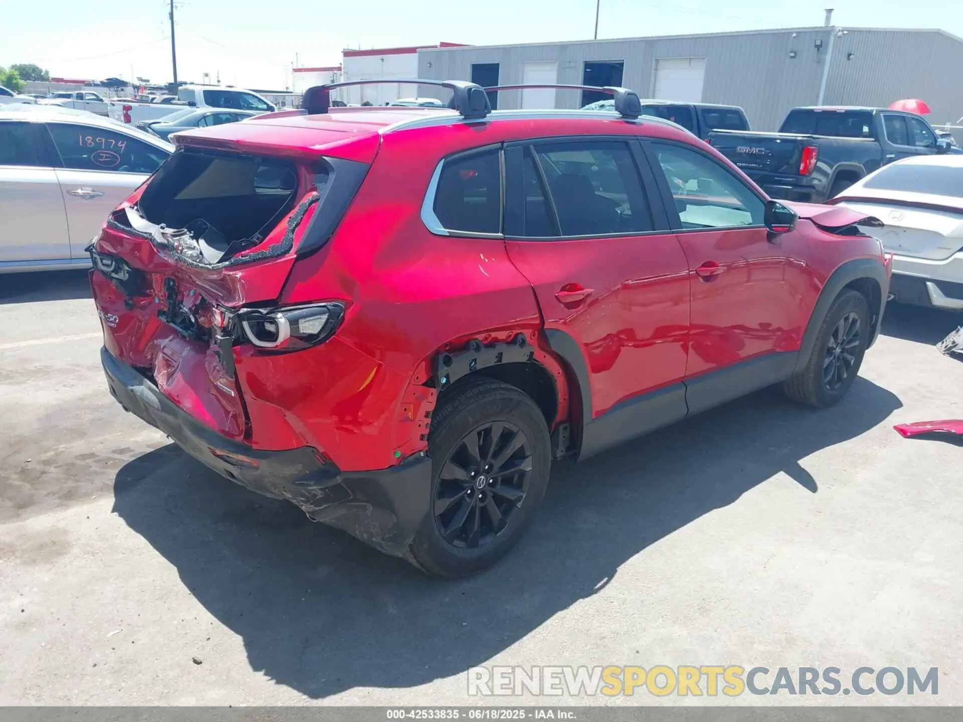 4 fotografías del automóvil dañado 7MMVABAM1RN241498 MAZDA CX-50 2024