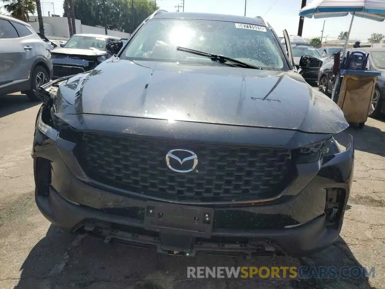 5 fotografías del automóvil dañado 7MMVABBM3RN175728 MAZDA CX-50 2024