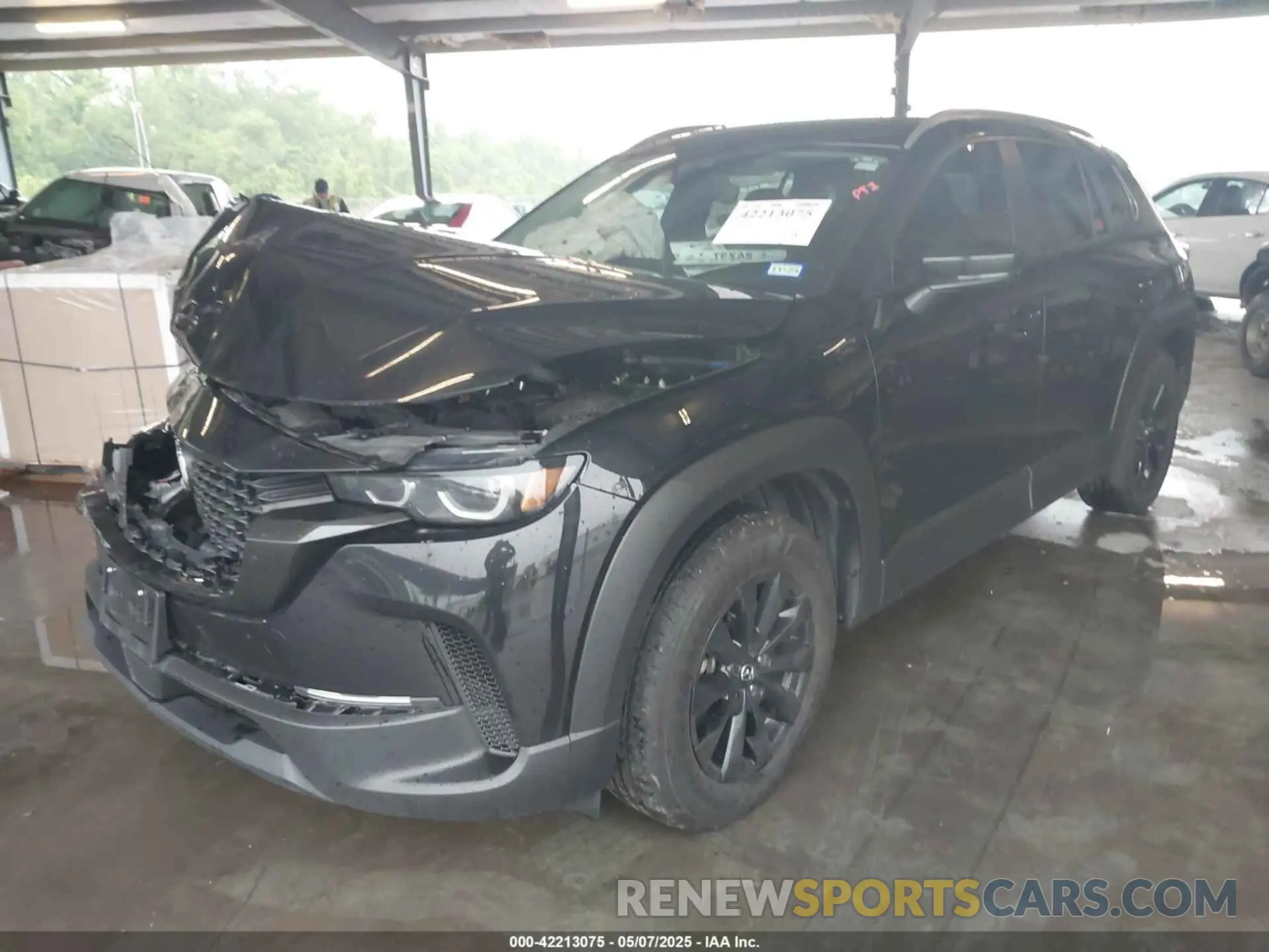 2 fotografías del automóvil dañado 7MMVABBM4RN161126 MAZDA CX-50 2024