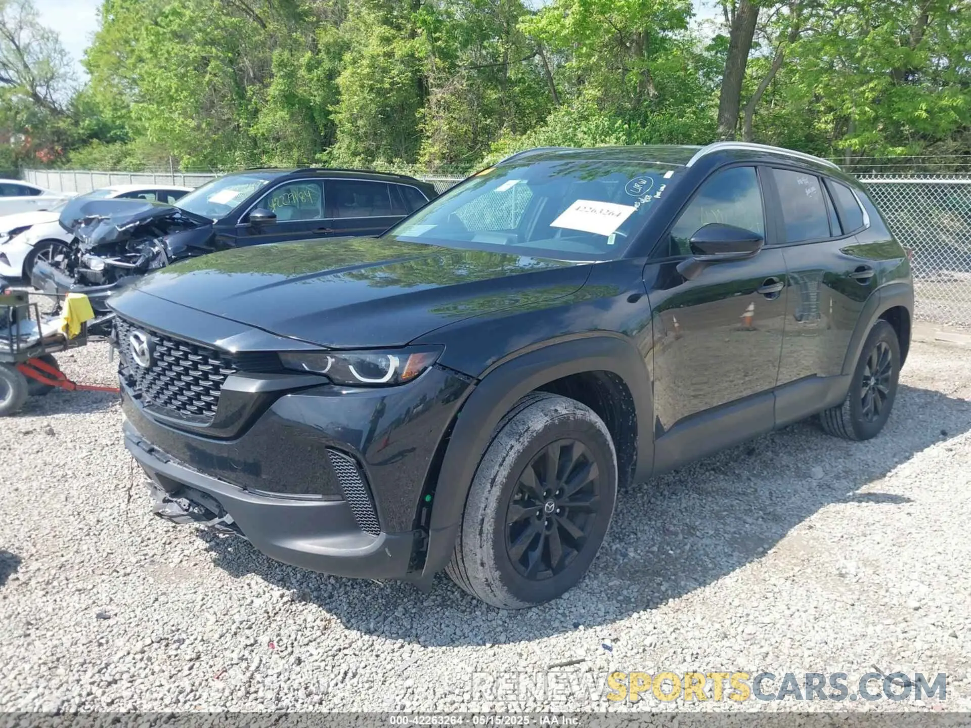 2 fotografías del automóvil dañado 7MMVABBM7RN180981 MAZDA CX-50 2024