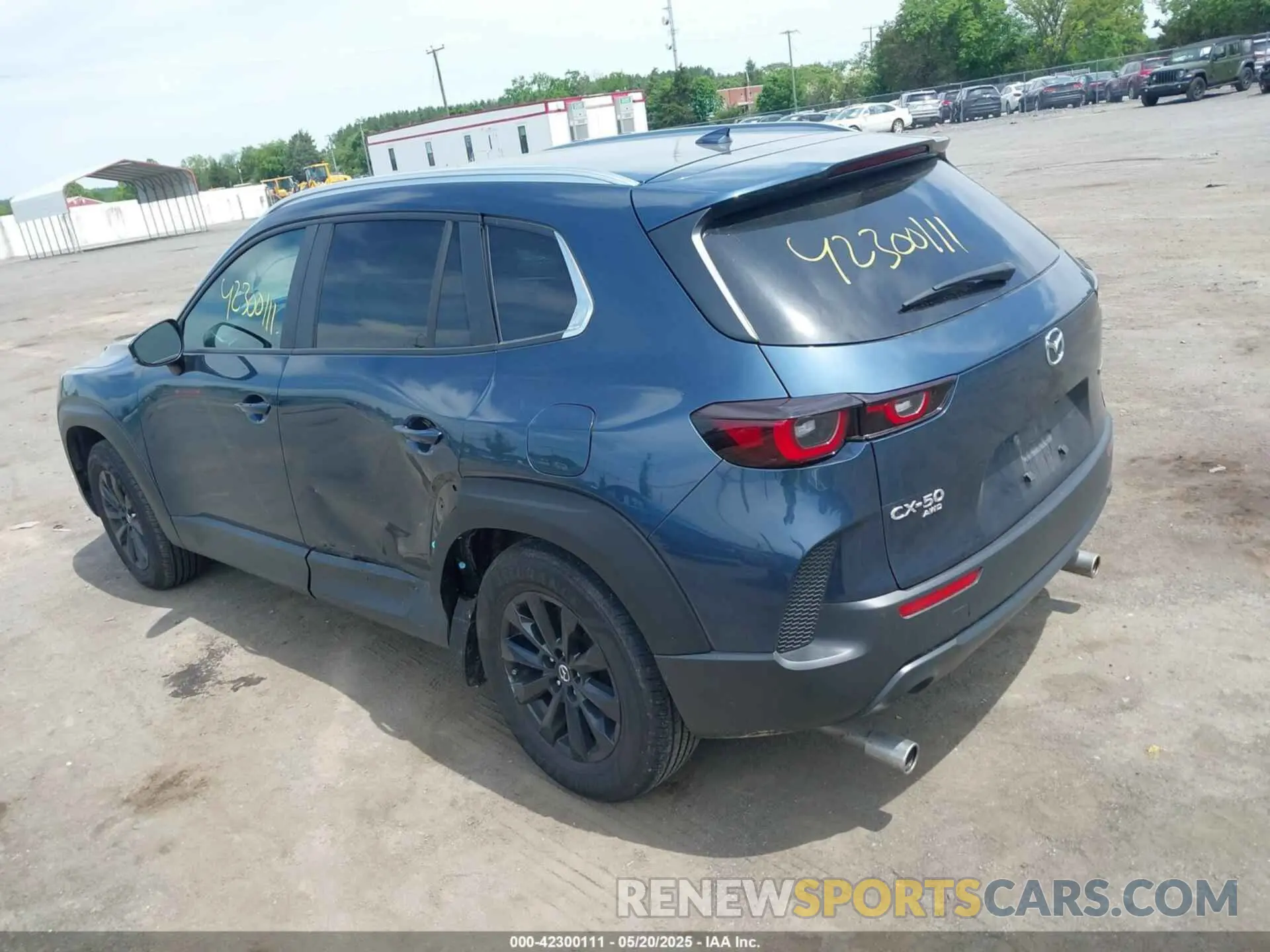 3 fotografías del automóvil dañado 7MMVABDM4RN157011 MAZDA CX-50 2024