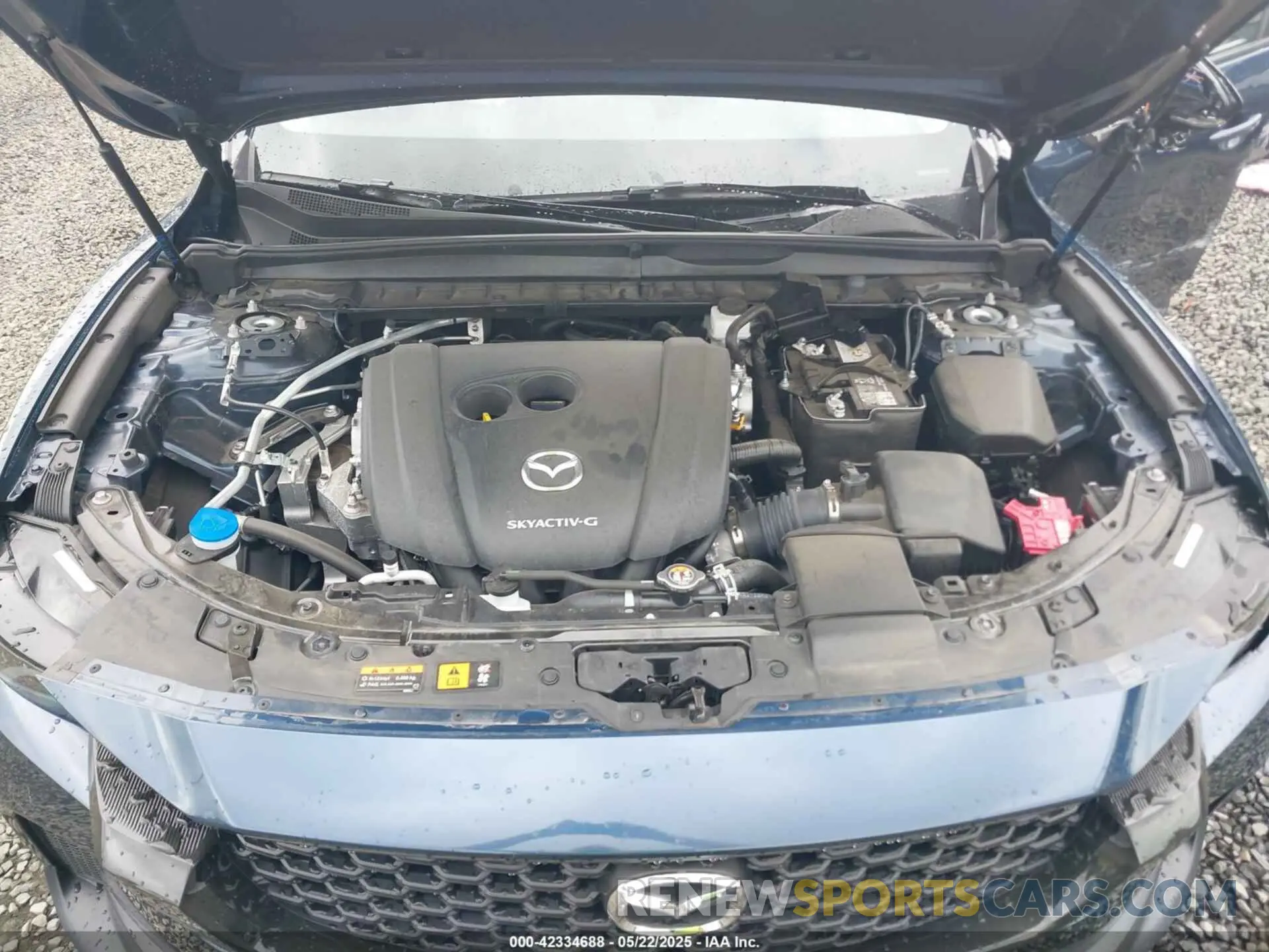 10 fotografías del automóvil dañado 7MMVABDM7RN187975 MAZDA CX-50 2024