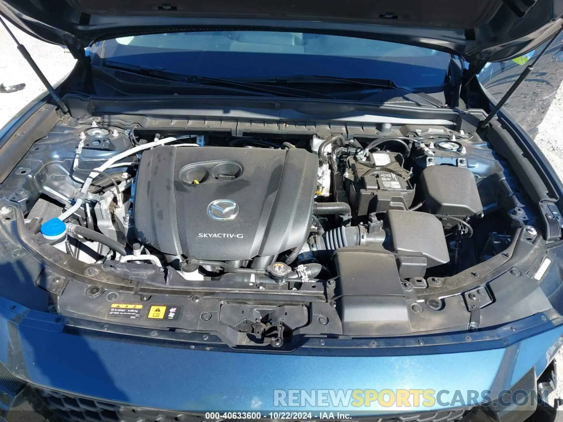 10 fotografías del automóvil dañado 7MMVABDM8RN207182 MAZDA CX-50 2024