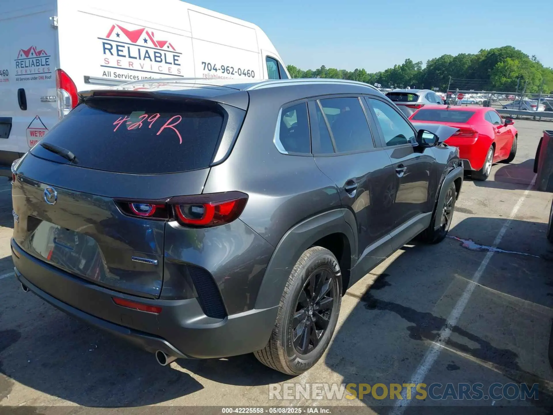 4 fotografías del automóvil dañado 7MMVABBM5SN305546 MAZDA CX-50 2025
