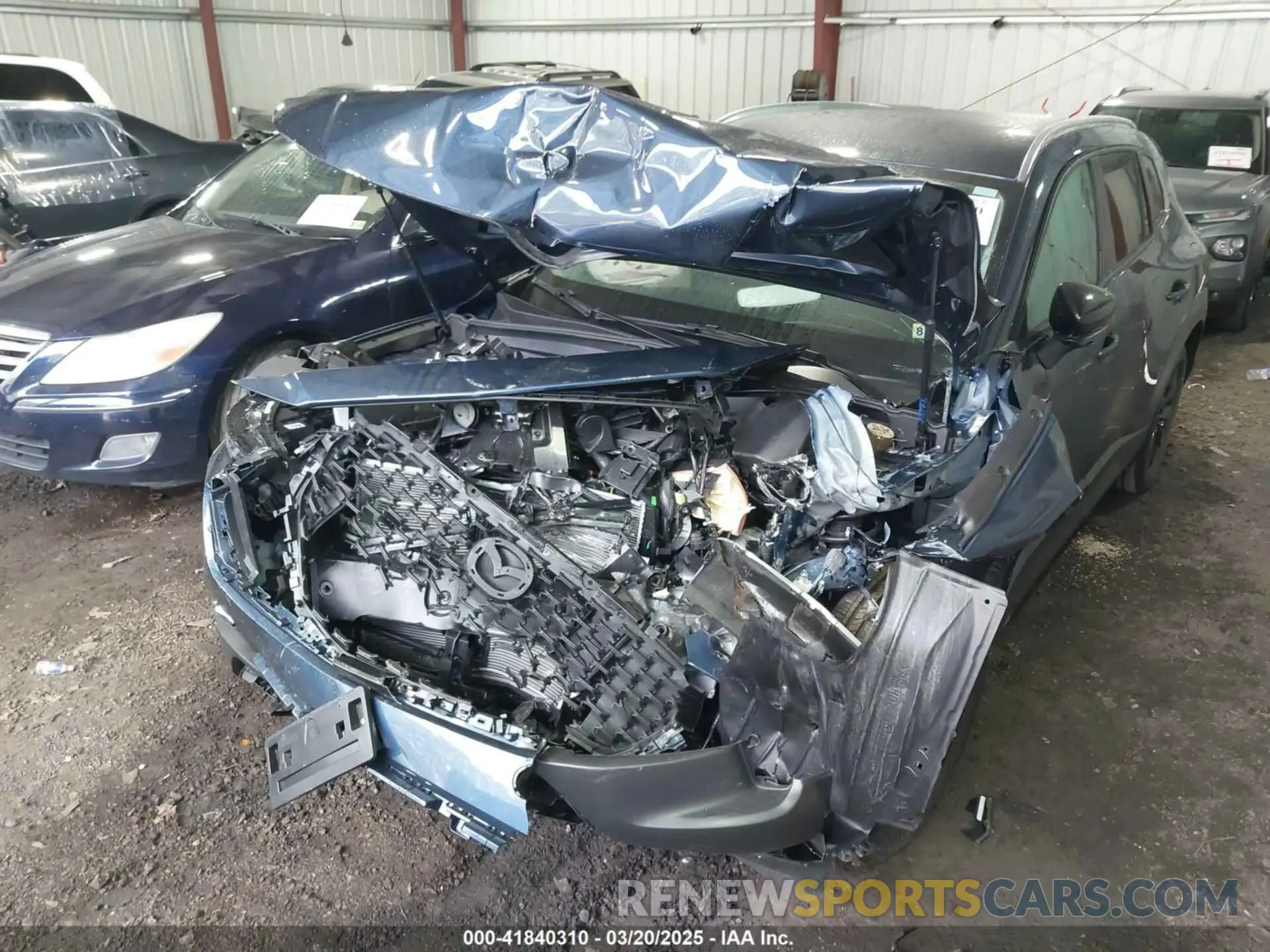 6 fotografías del automóvil dañado 7MMVABBM6SN302350 MAZDA CX-50 2025