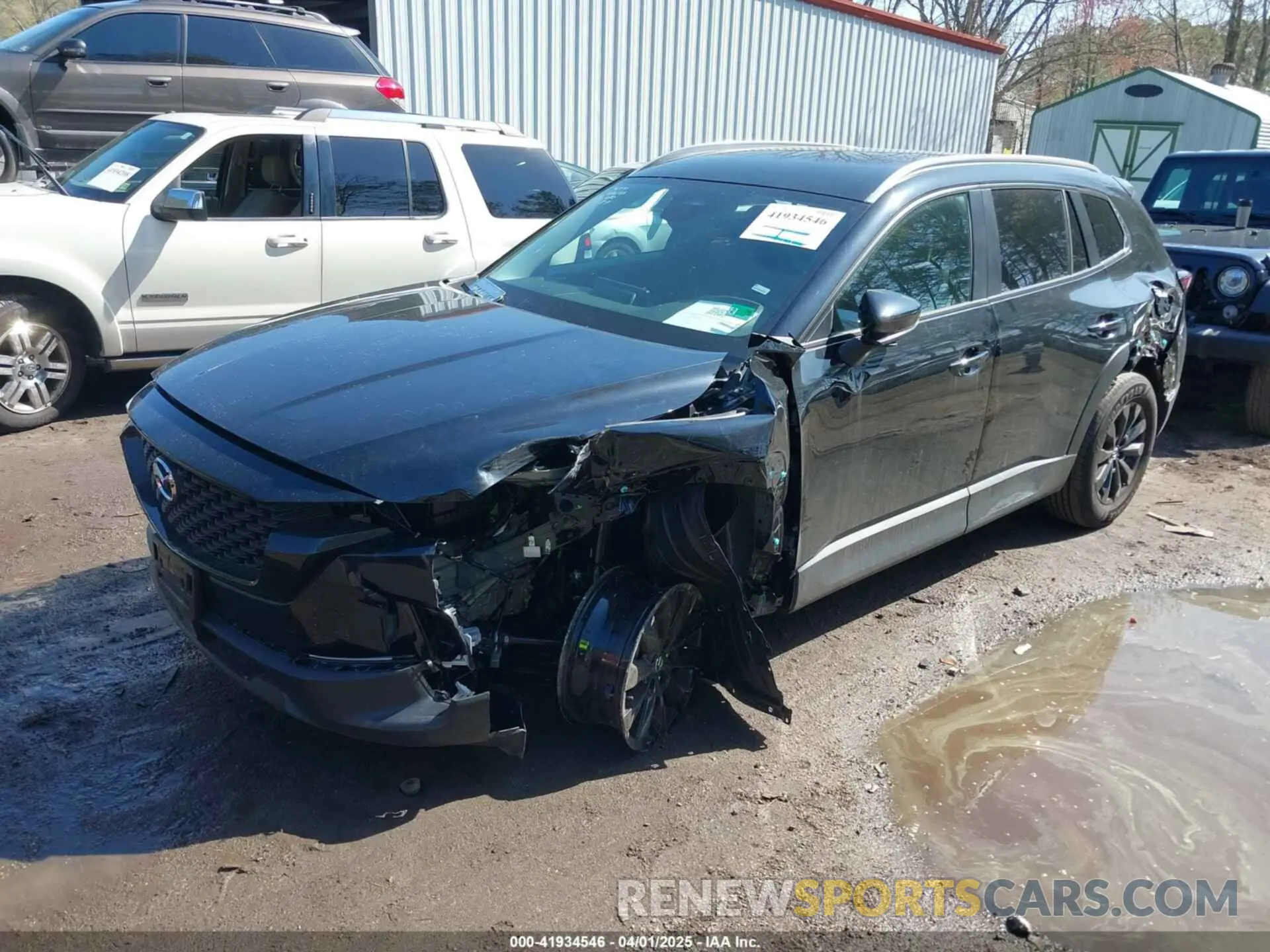 2 fotografías del automóvil dañado 7MMVABBM8SN340971 MAZDA CX-50 2025