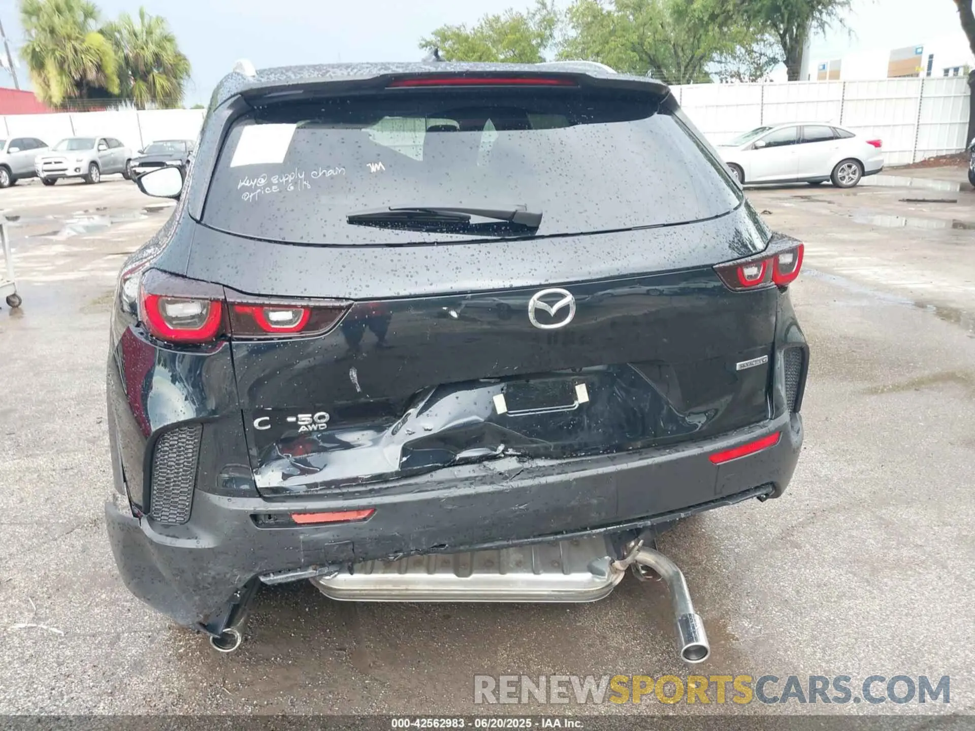 6 fotografías del automóvil dañado 7MMVABDM7SN335760 MAZDA CX-50 2025