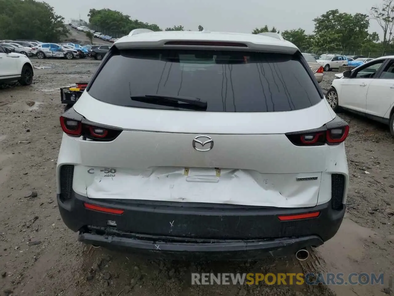 6 fotografías del automóvil dañado 7MMVABDM9SN331032 MAZDA CX-50 2025