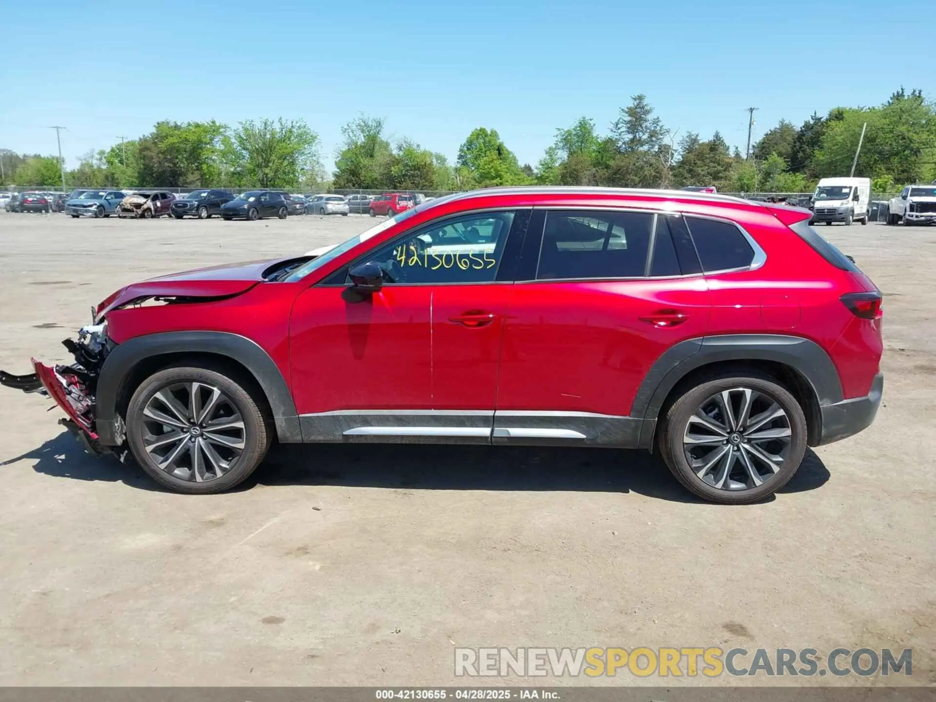 14 fotografías del automóvil dañado 7MMVABDY0SN336168 MAZDA CX-50 2025