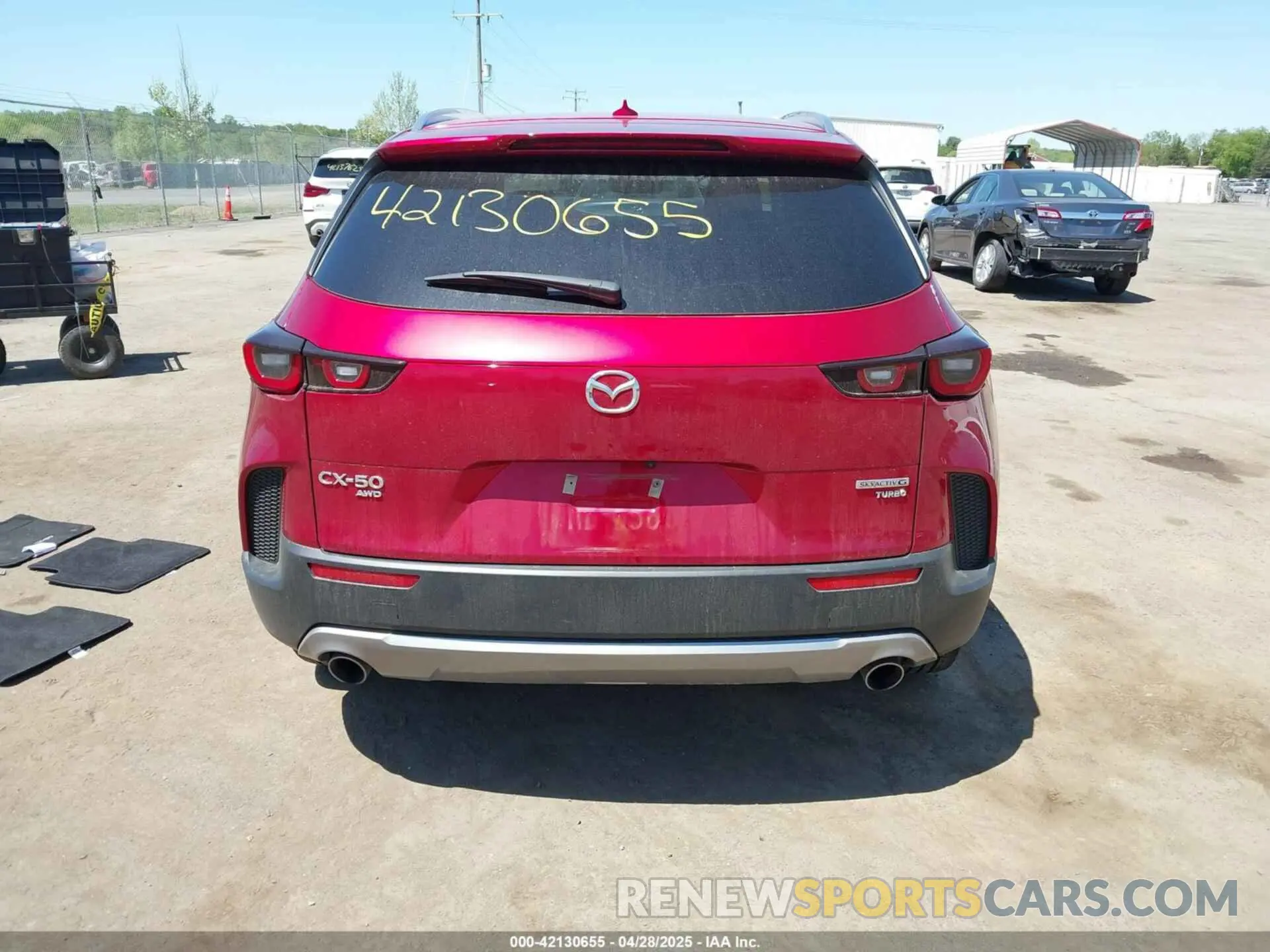 16 fotografías del automóvil dañado 7MMVABDY0SN336168 MAZDA CX-50 2025