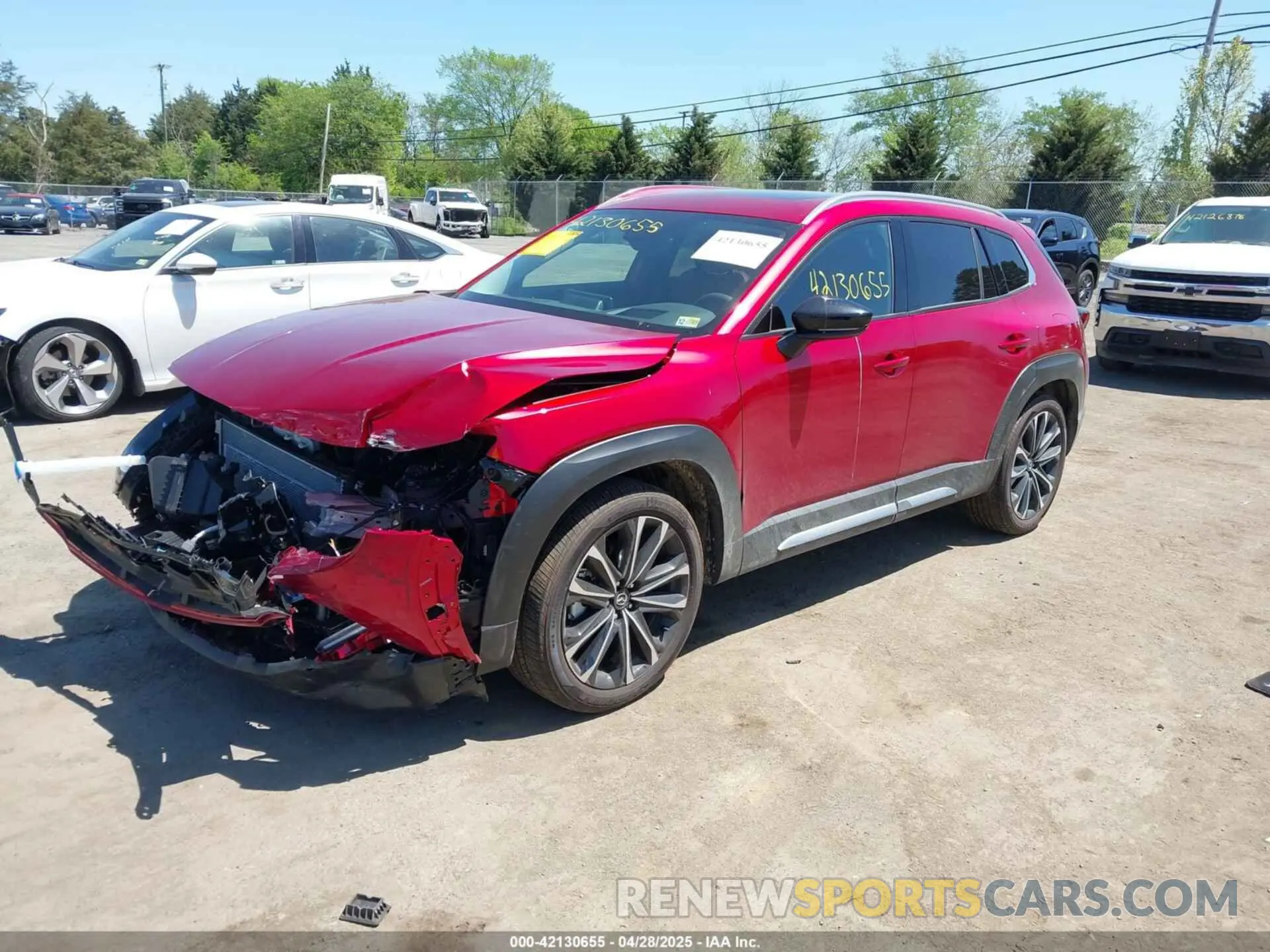 2 fotografías del automóvil dañado 7MMVABDY0SN336168 MAZDA CX-50 2025