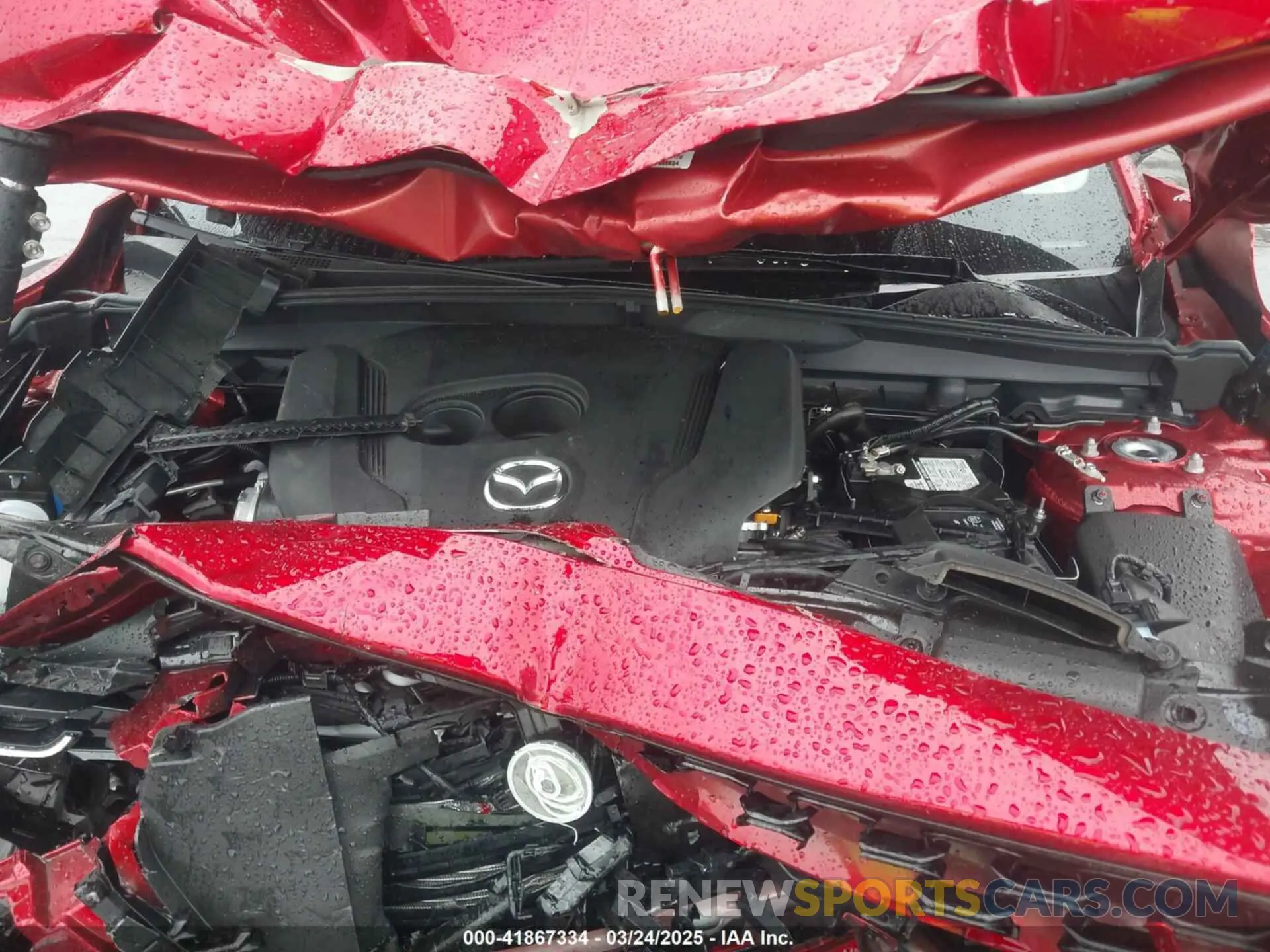 10 fotografías del automóvil dañado 7MMVABDY3SN329439 MAZDA CX-50 2025