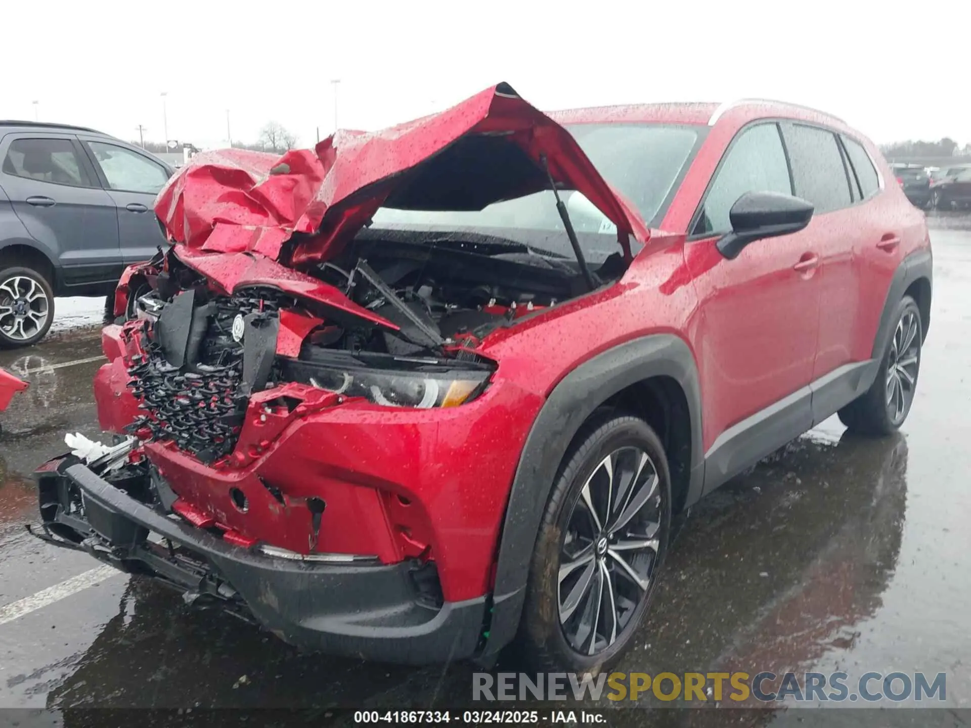 2 fotografías del automóvil dañado 7MMVABDY3SN329439 MAZDA CX-50 2025
