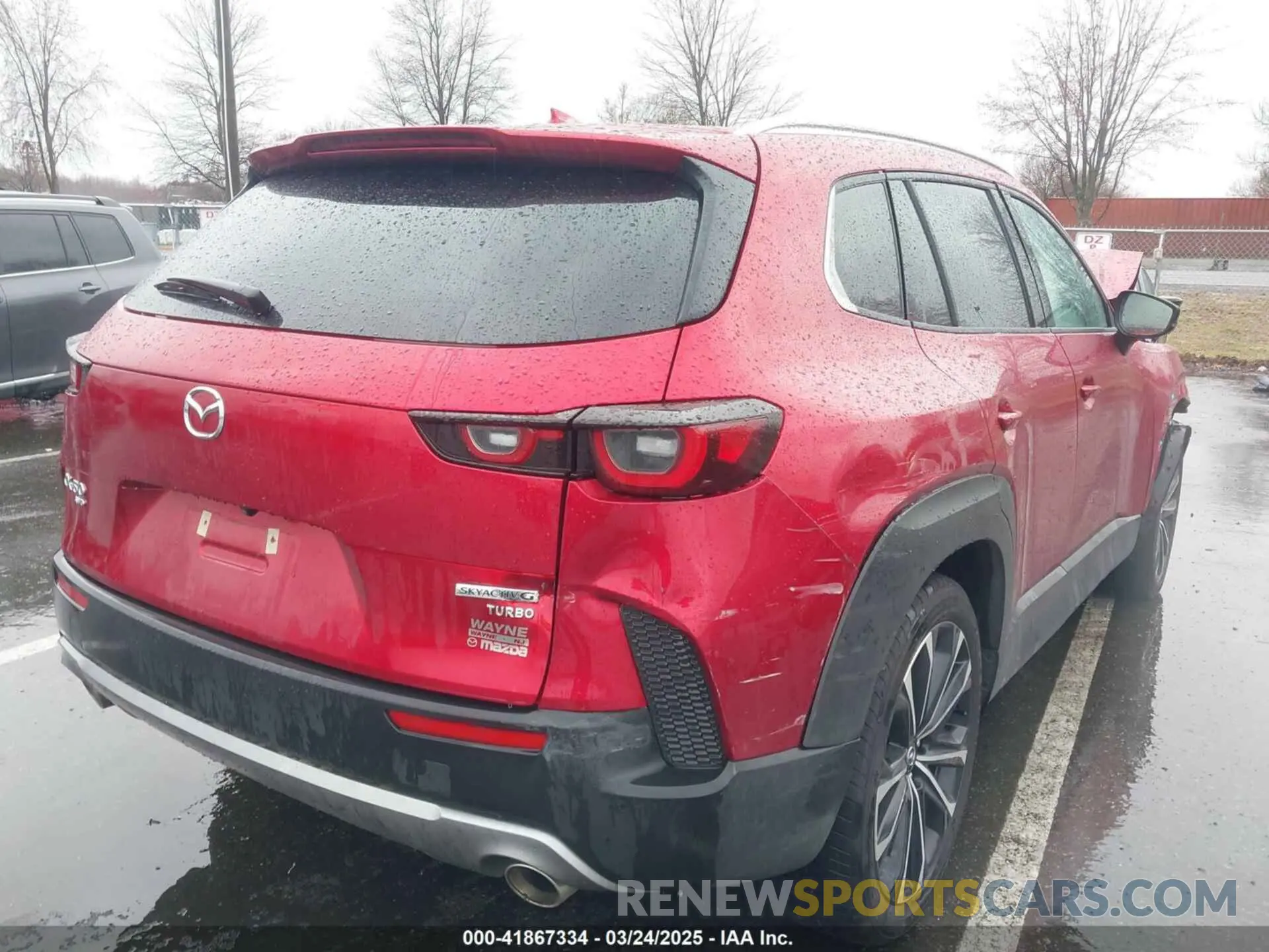 4 fotografías del automóvil dañado 7MMVABDY3SN329439 MAZDA CX-50 2025