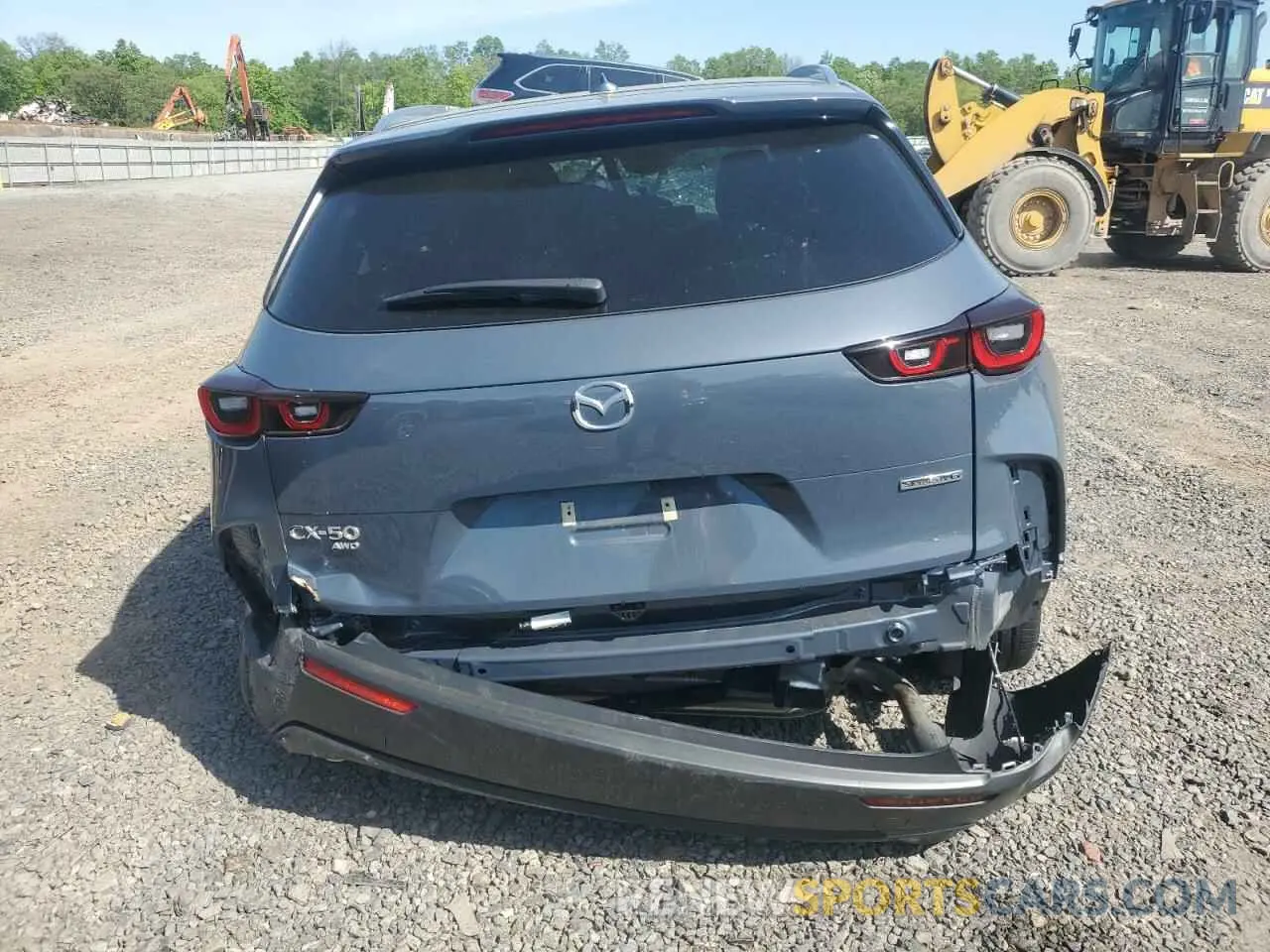 6 fotografías del automóvil dañado 7MMVABEM1SN319228 MAZDA CX-50 2025