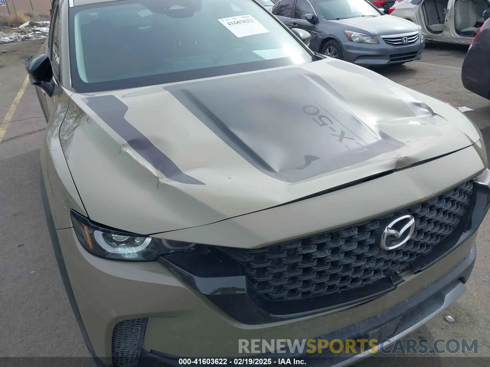 6 fotografías del automóvil dañado 7MMVABXY5SN311620 MAZDA CX-50 2025