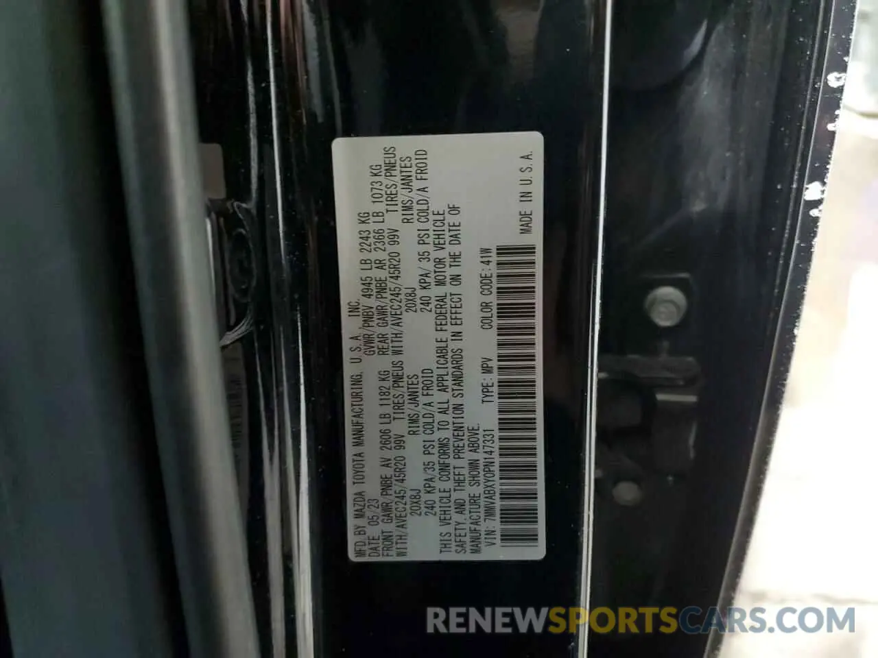 13 fotografías del automóvil dañado 7MMVABXY0PN147331 MAZDA CX-50 BASE 2023